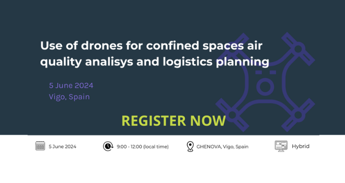 AIMEN acoge el training de Mari4_YARD -Use of drones for confined spaces air quality analysis and logistics planning-