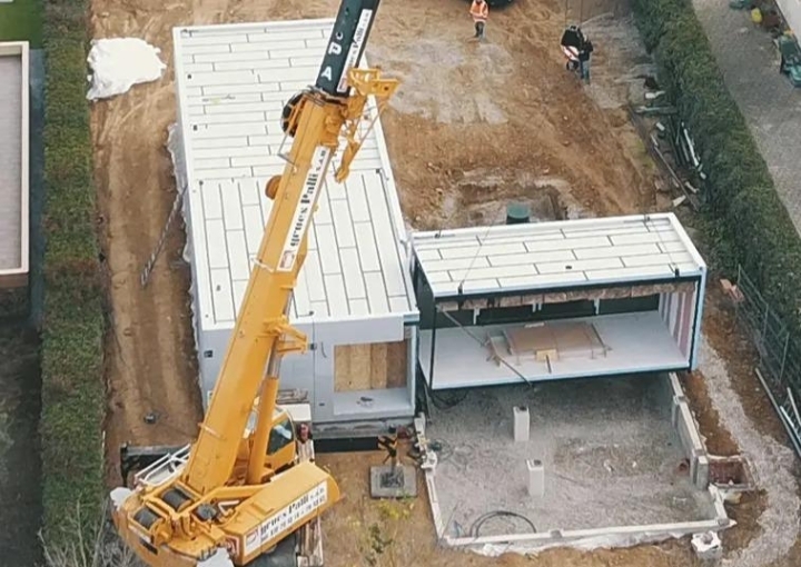 Desarrollo de un sistema robotizado flexible orientado a la construcción industrializada de inmuebles modulares mediante tecnologías habilitadoras